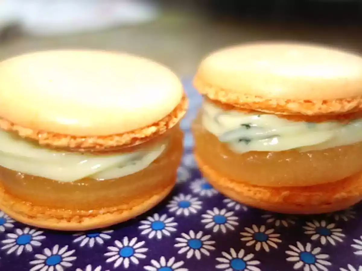 Macarons Melon Menthe