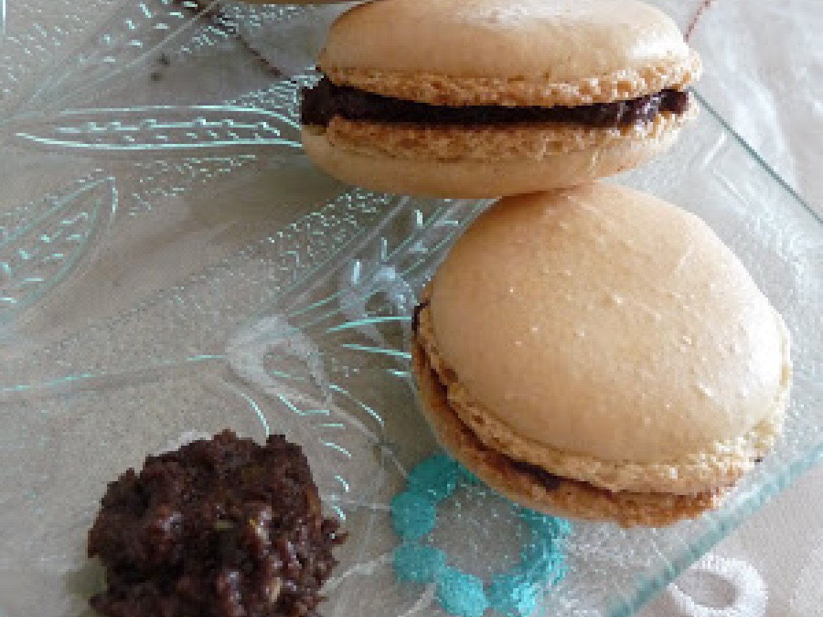 Recette de macarons salés à la tapenade