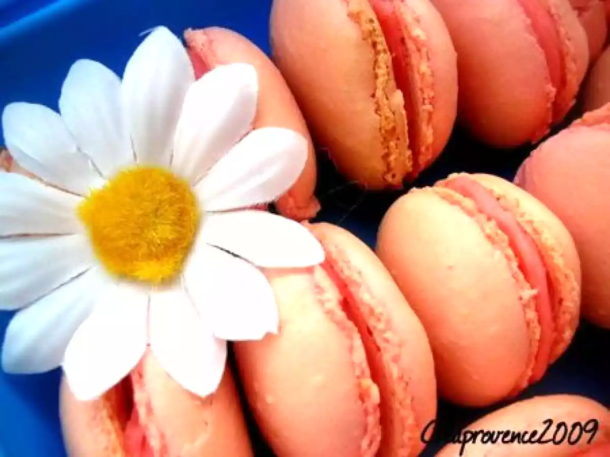 Macarons total look barbe à papa pour une rencontre très girly !