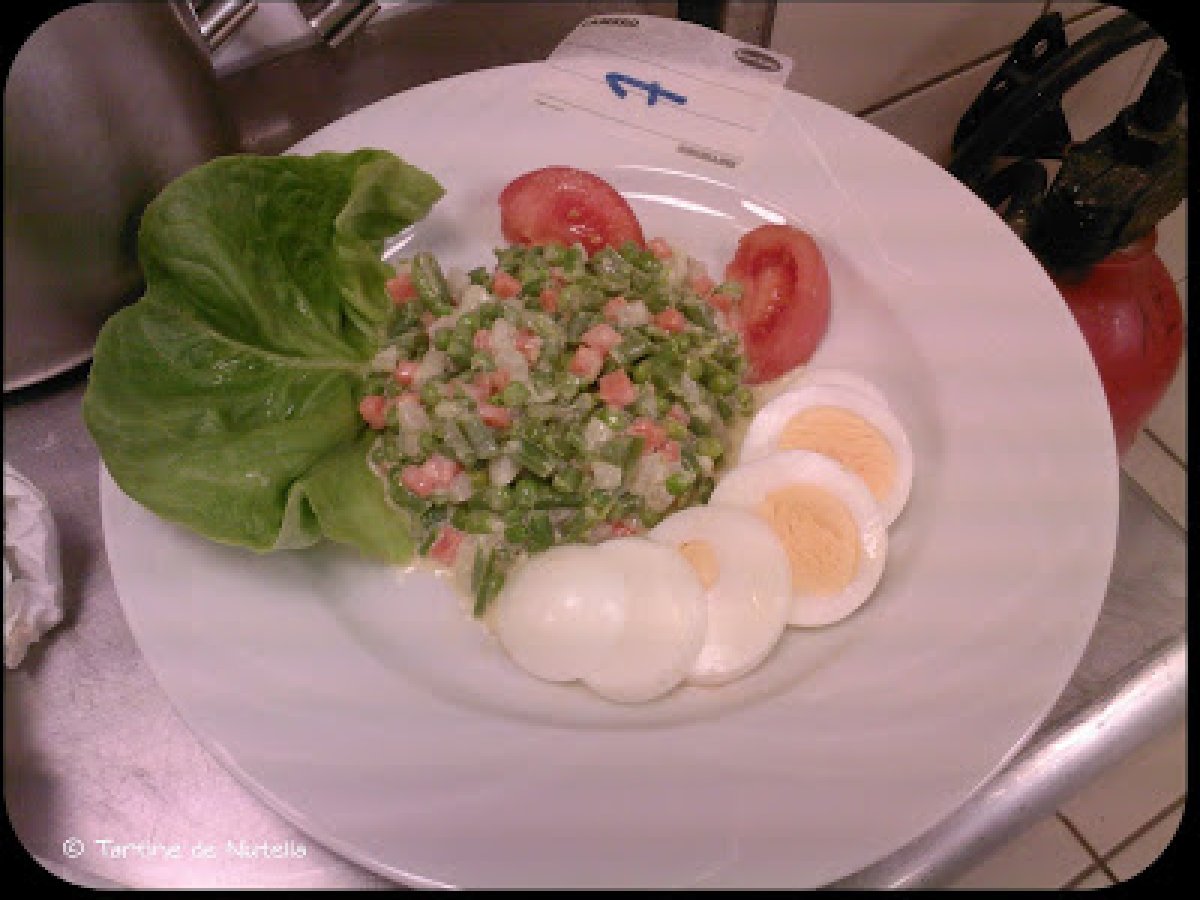 Recette de macédoine de légumes à la mayonnaise
