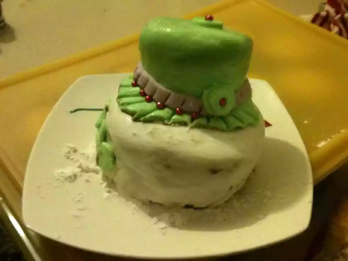 Madeira cake citron et sa ganache au chocolat praliné