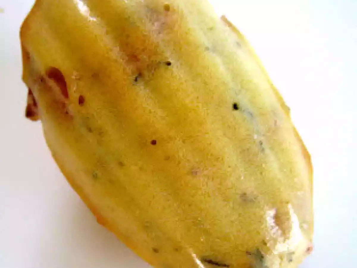 Madeleine au chorizo et thym