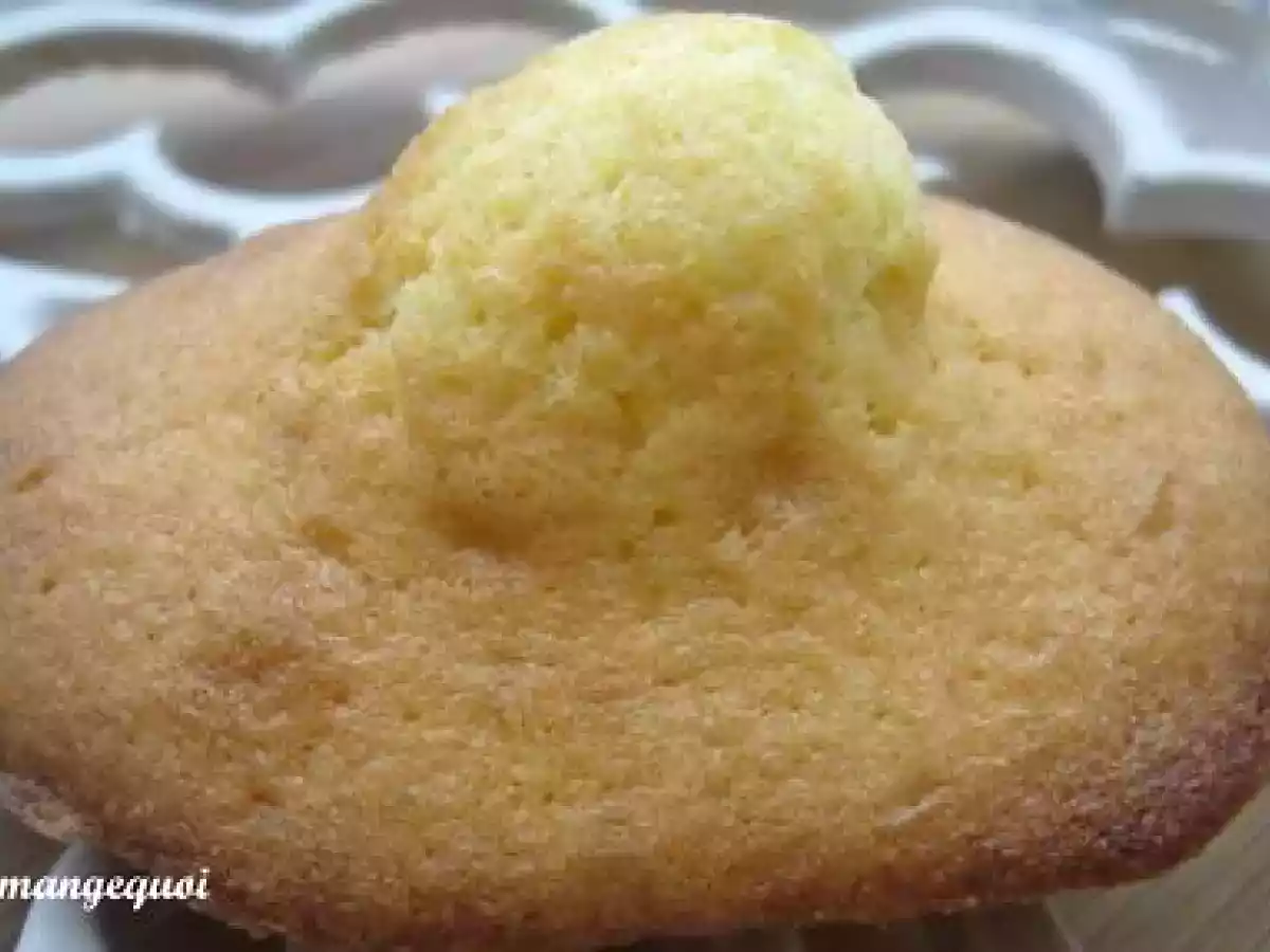 Madeleines à l'orange exquises