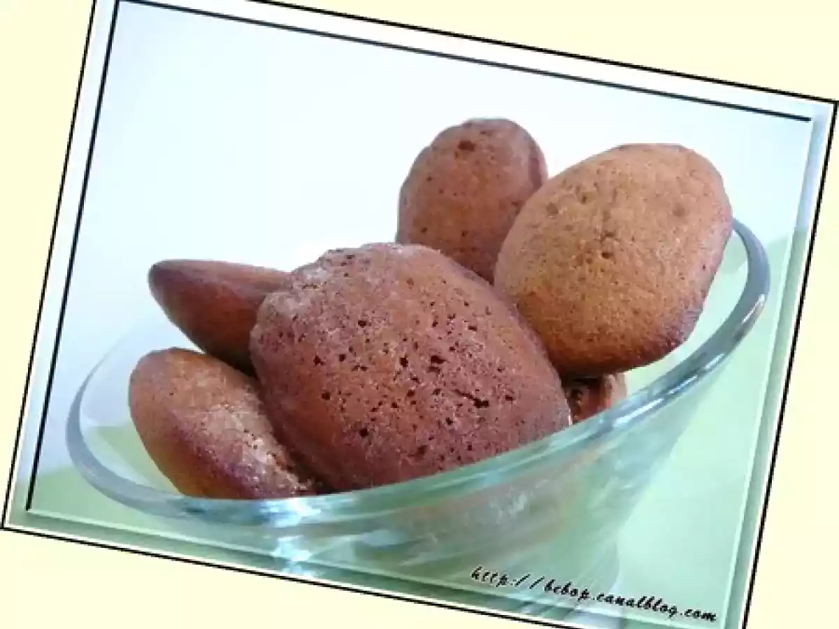 Madeleines à la farine et au miel de châtaigne - photo 2