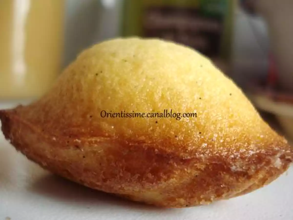Madeleines à la vanille Bourbon