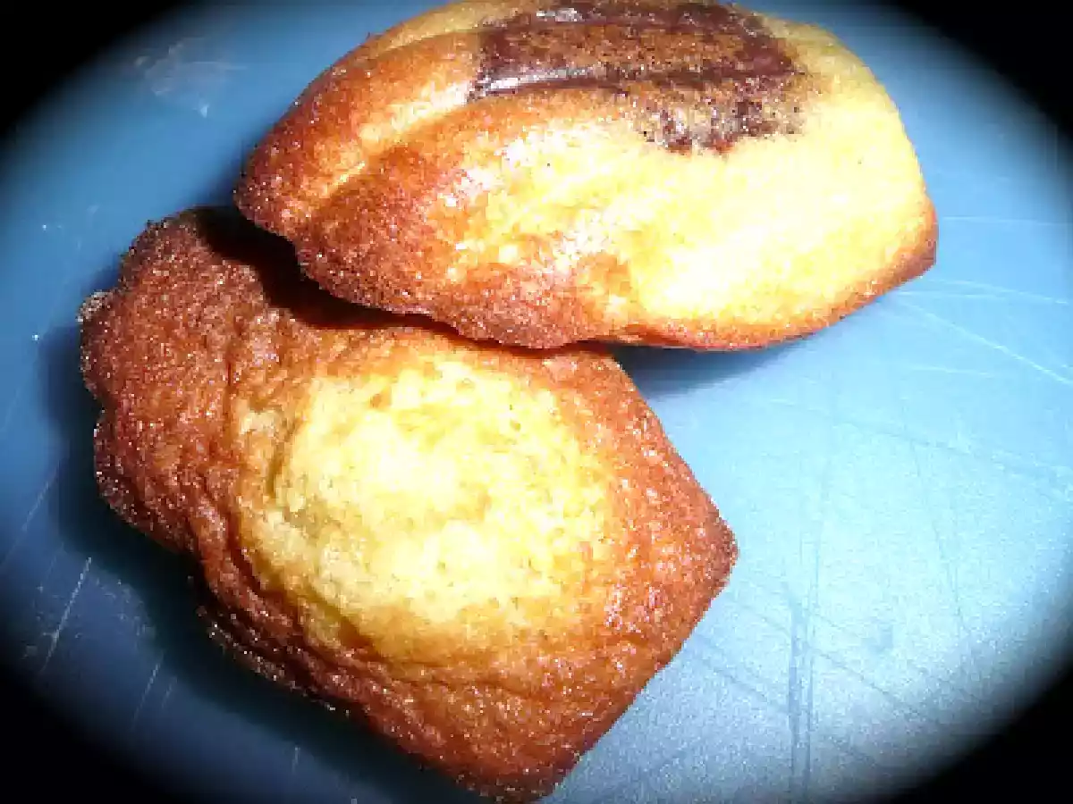 Madeleines amande - grand marnier