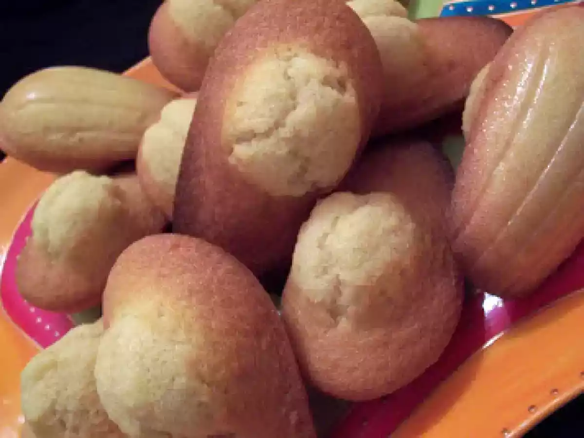 Madeleines au beurre d'érable