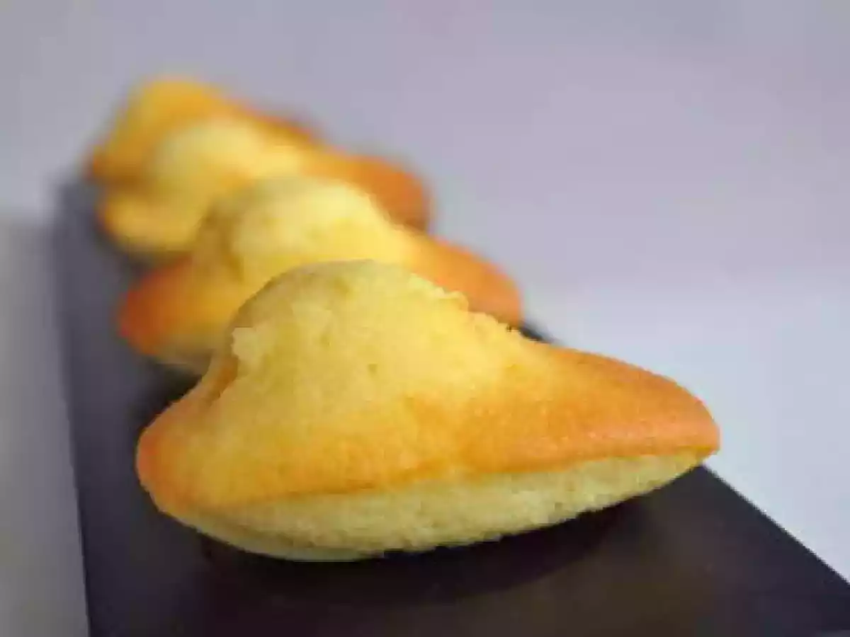 Madeleines au beurre salé