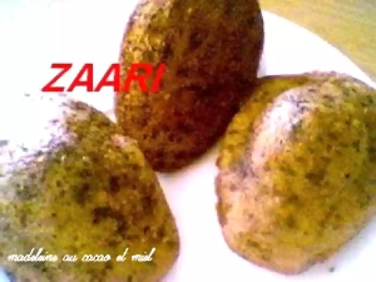 Madeleines au cacao et miel de C. Felder - photo 2