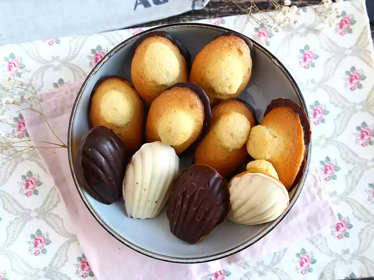 Madeleines au chocolat (pas à pas et en vidéo) - photo 3