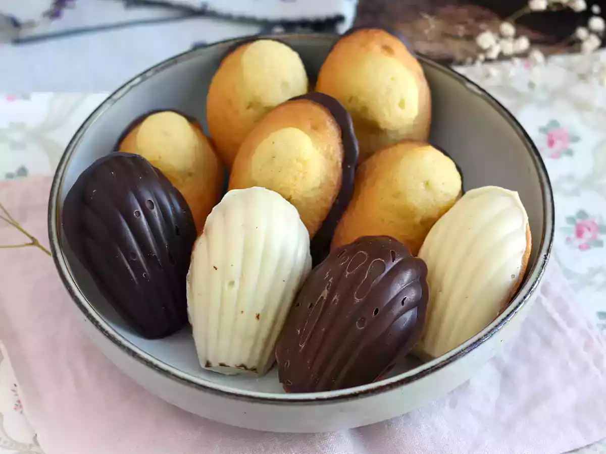 Madeleines au chocolat (pas à pas et en vidéo) - photo 7