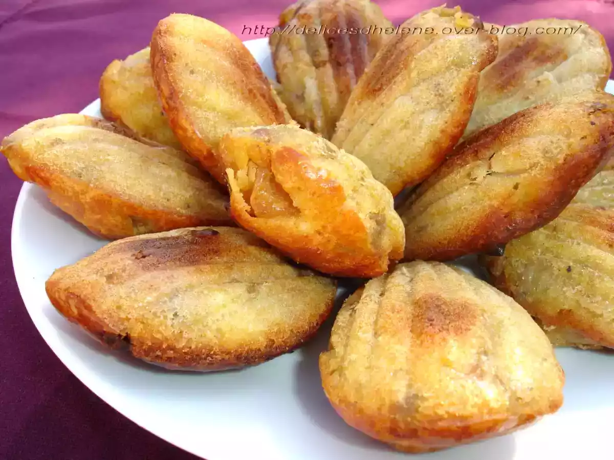 MADELEINES AU FOIE GRAS ET POMME - photo 2