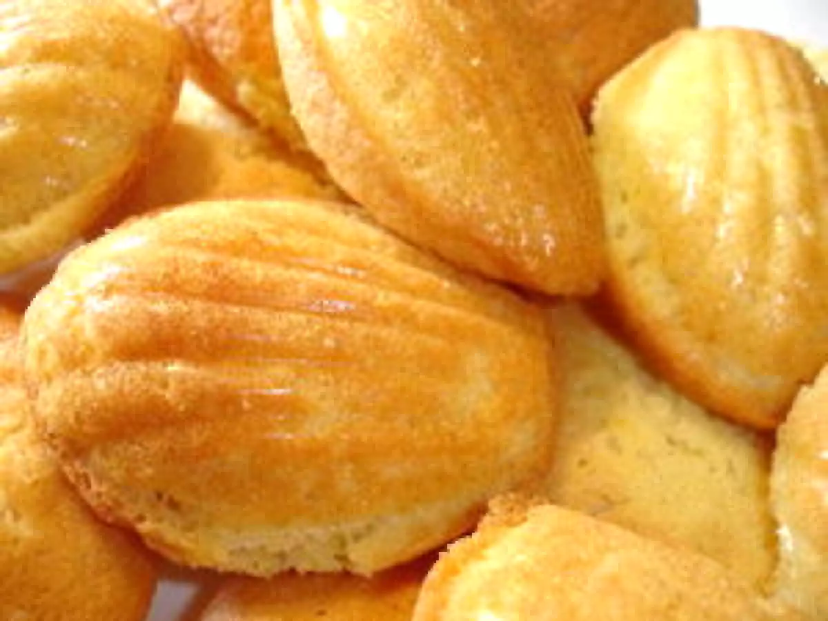 Madeleines au Miel et à la Fleur d'Oranger