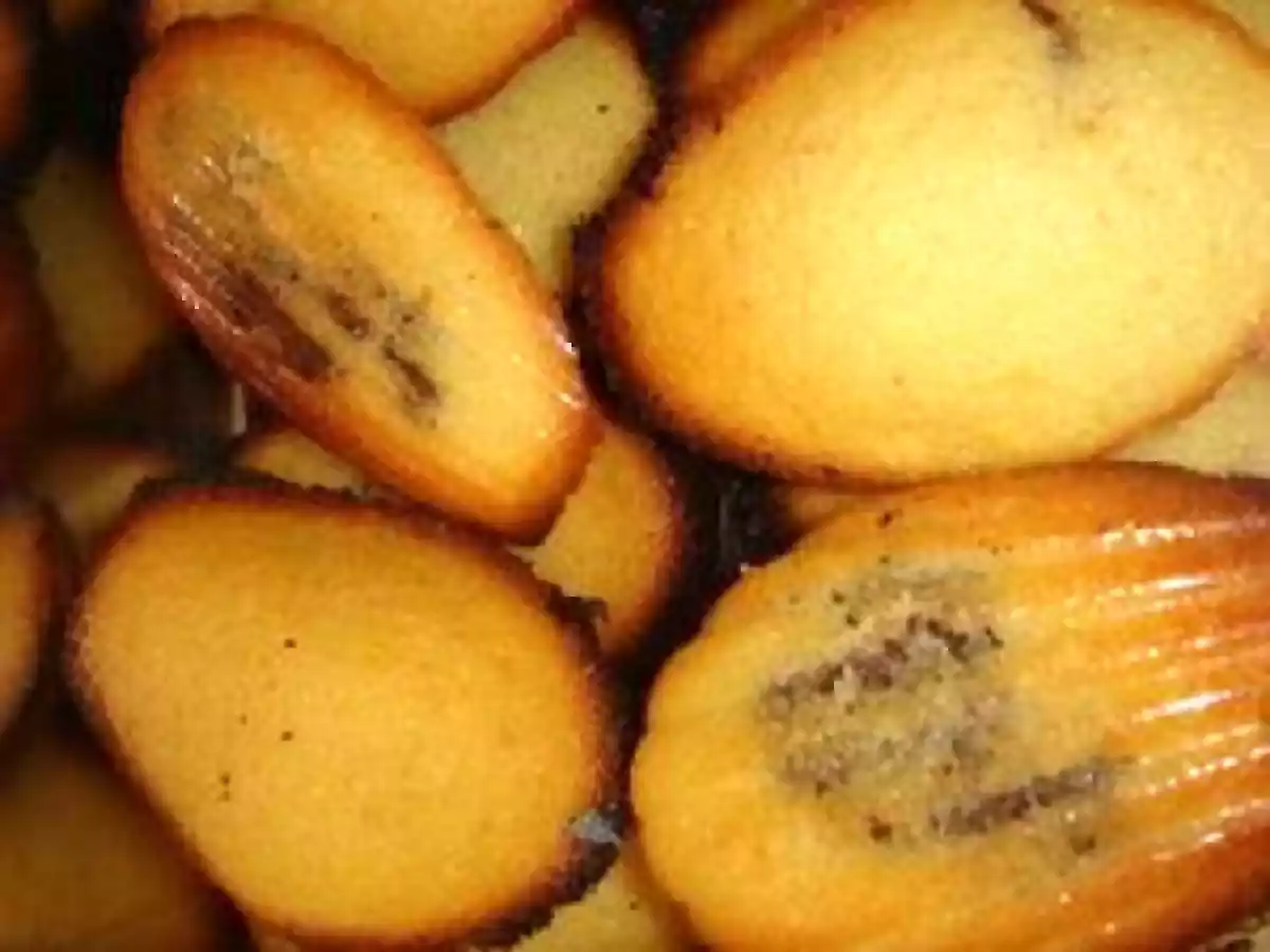 Madeleines au Nutella