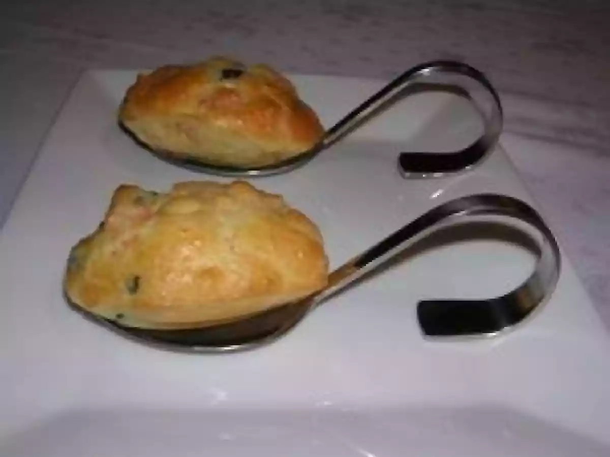 Madeleines au saumon et aux olives - photo 2