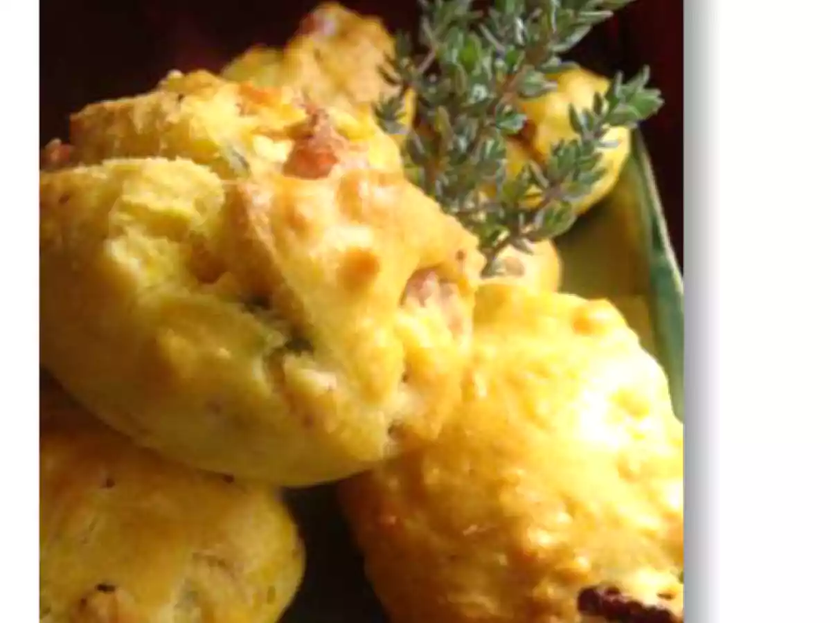 MADELEINES AU THYM ET AUX LARDONS