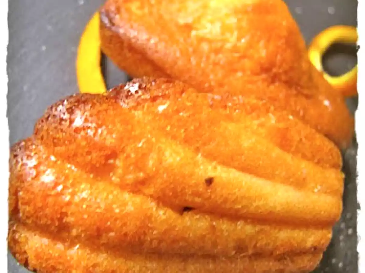 Madeleines aux Agrumes