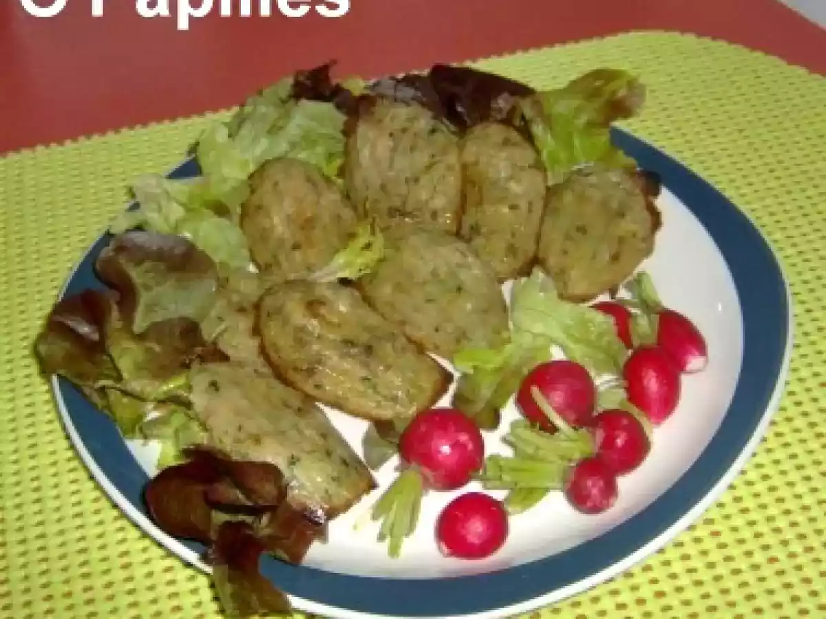 Madeleines aux courgettes