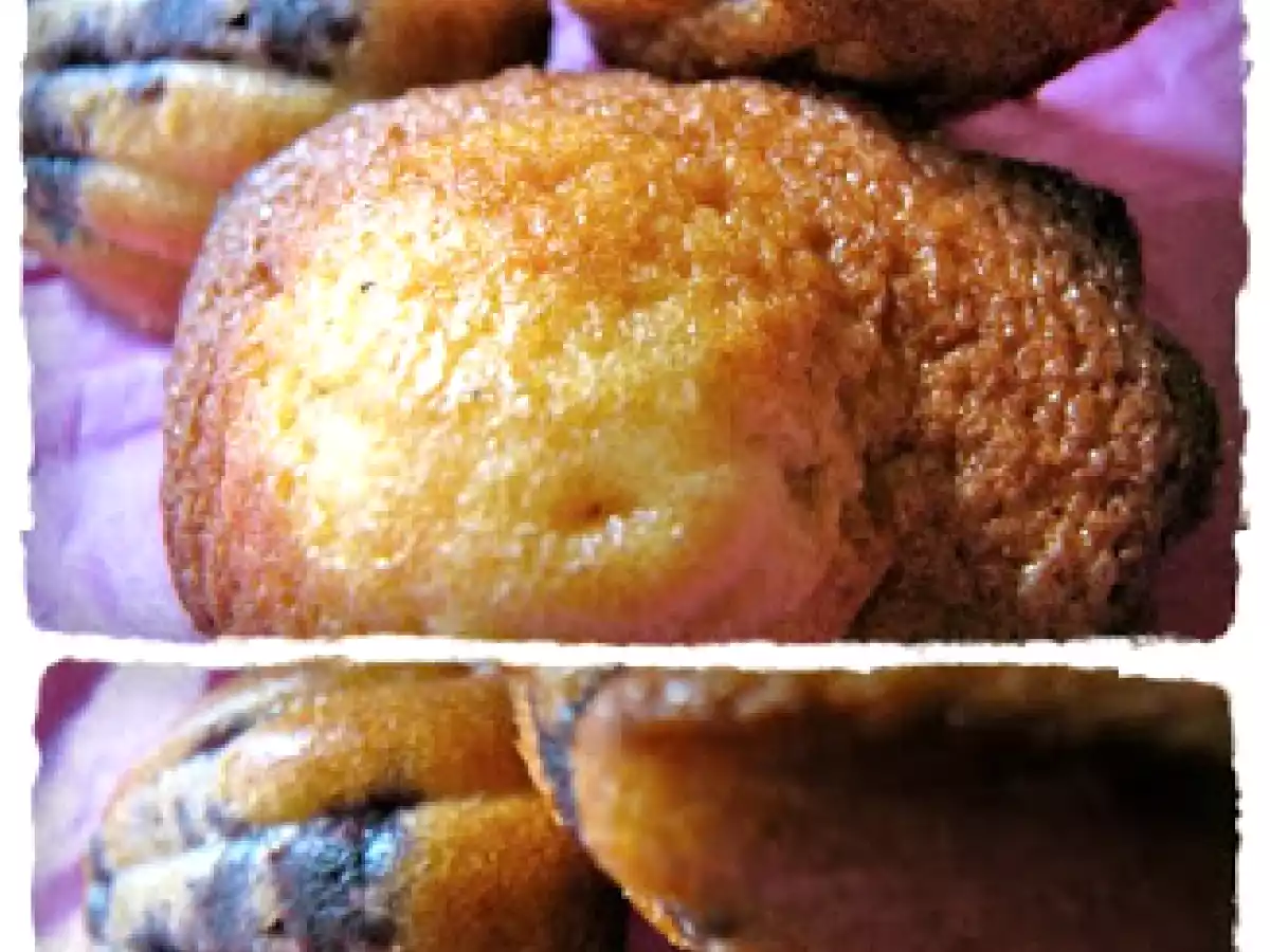 Madeleines aux Myrtilles