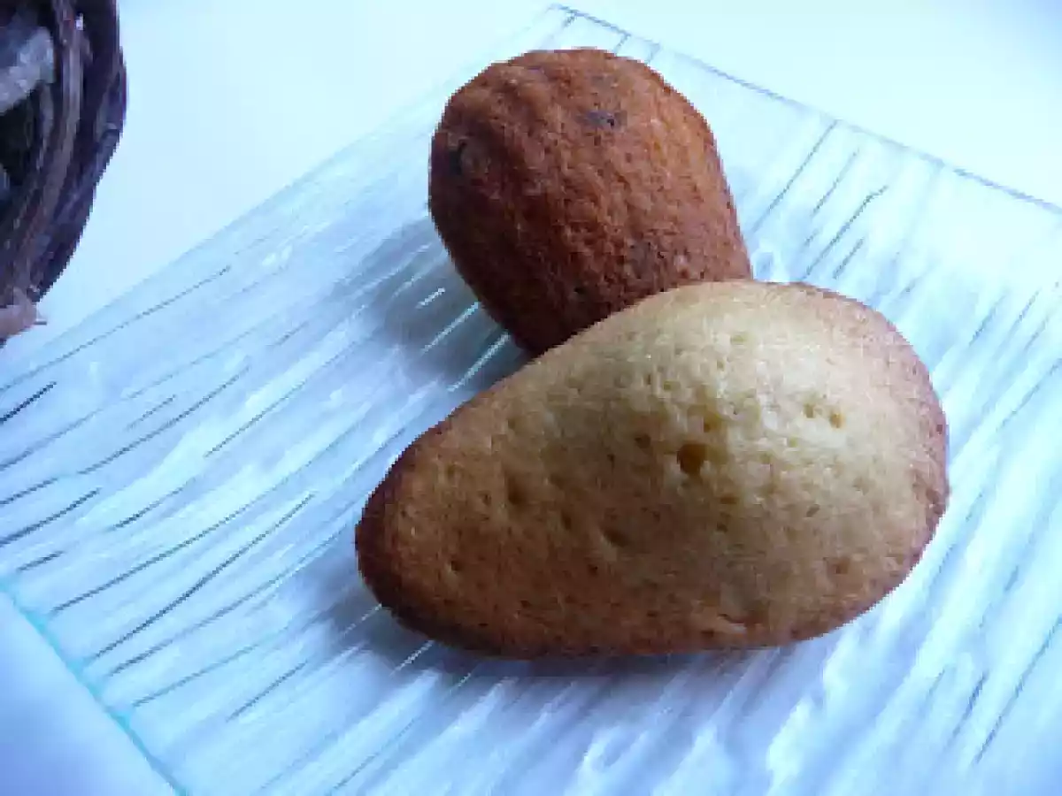 Madeleines aux pépites de chocolat façon Lignac.
