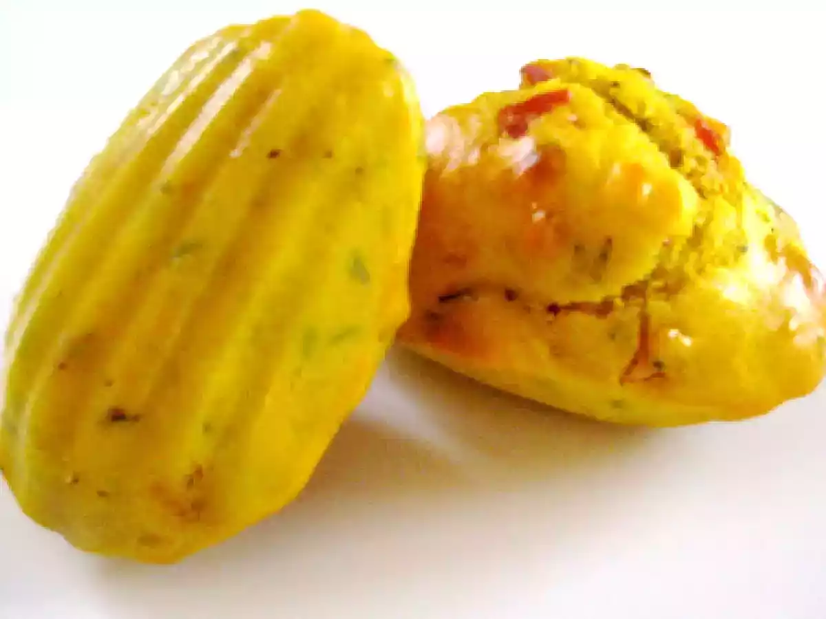 Madeleines aux poivrons et safran - photo 3