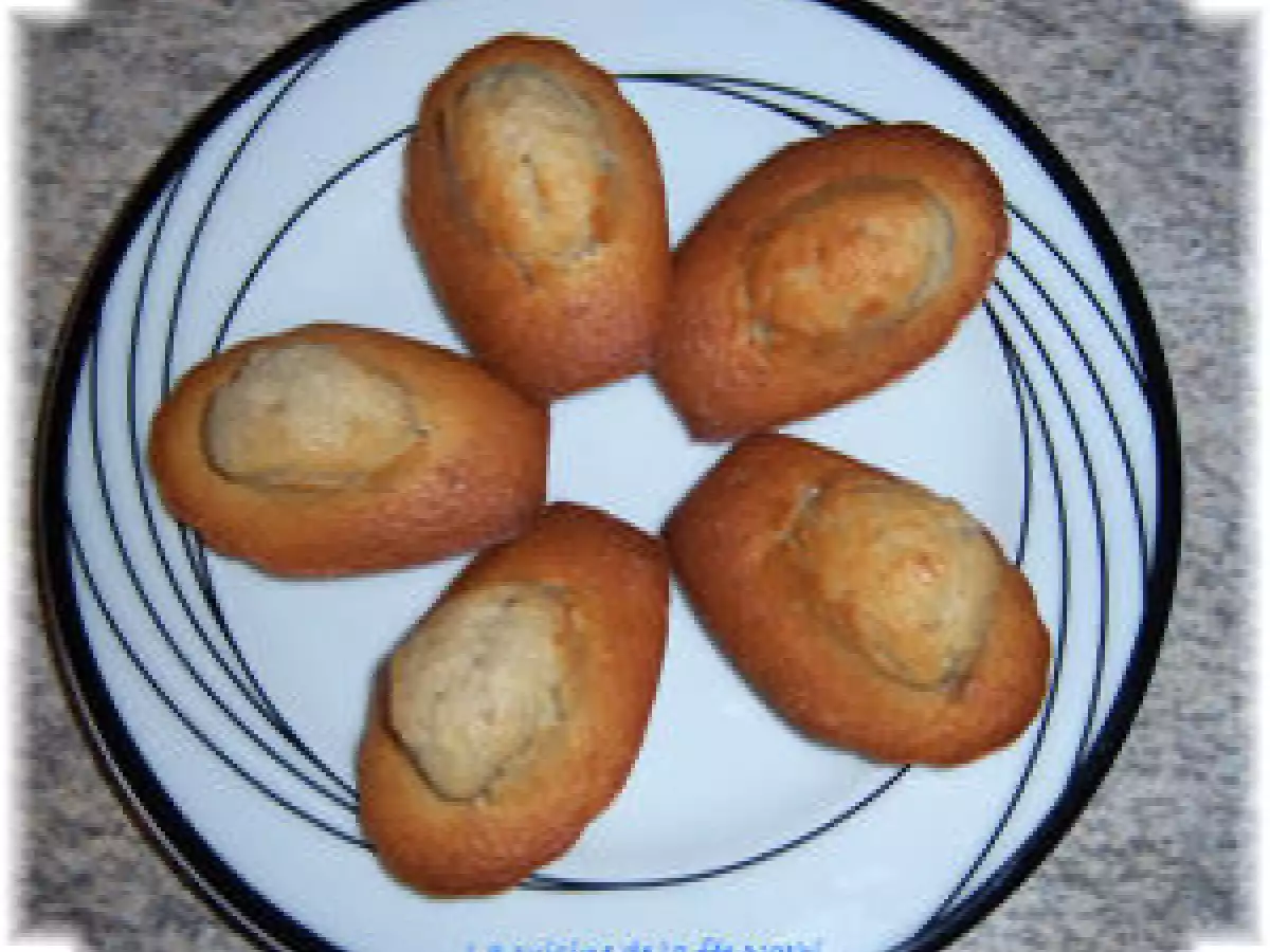 Madeleines banane coco - photo 2