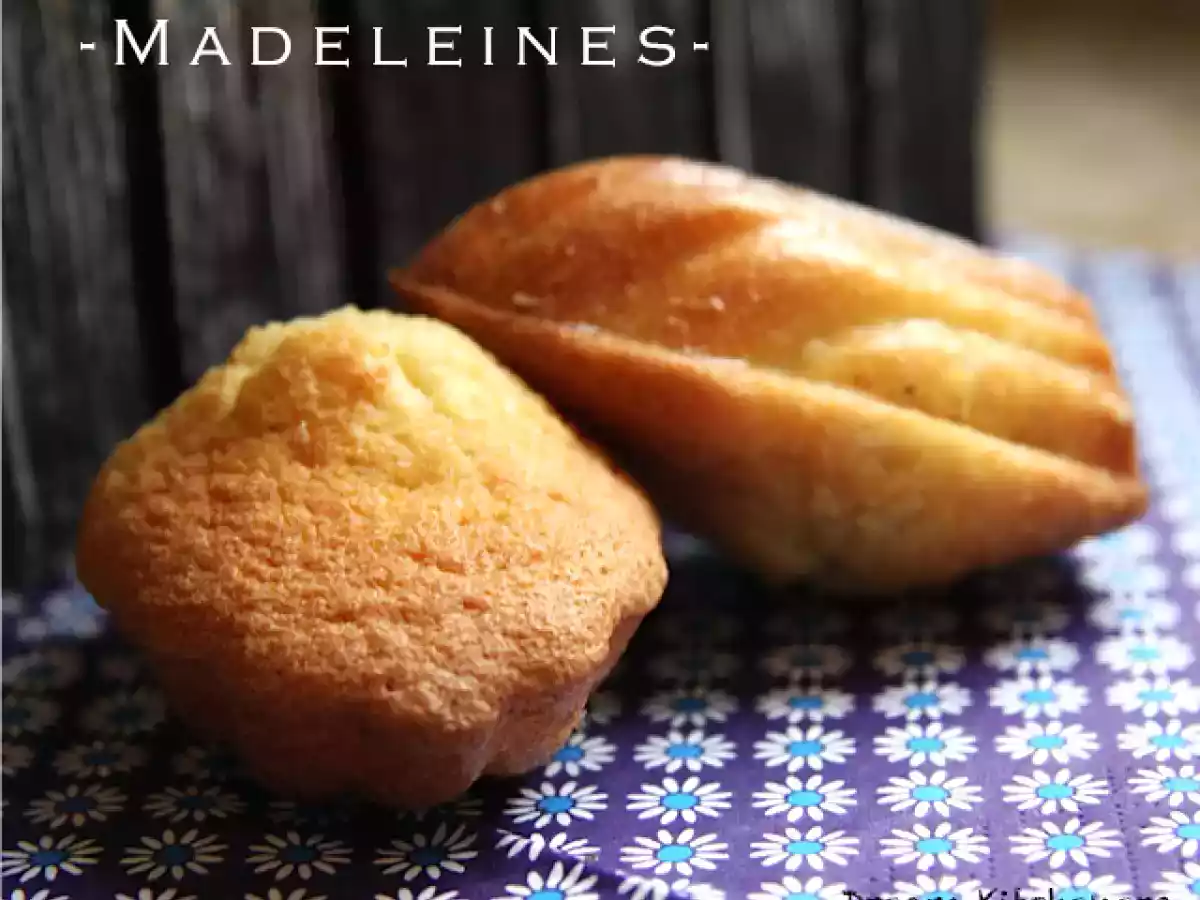 Madeleines coeur fondant cerise et noisette - photo 2
