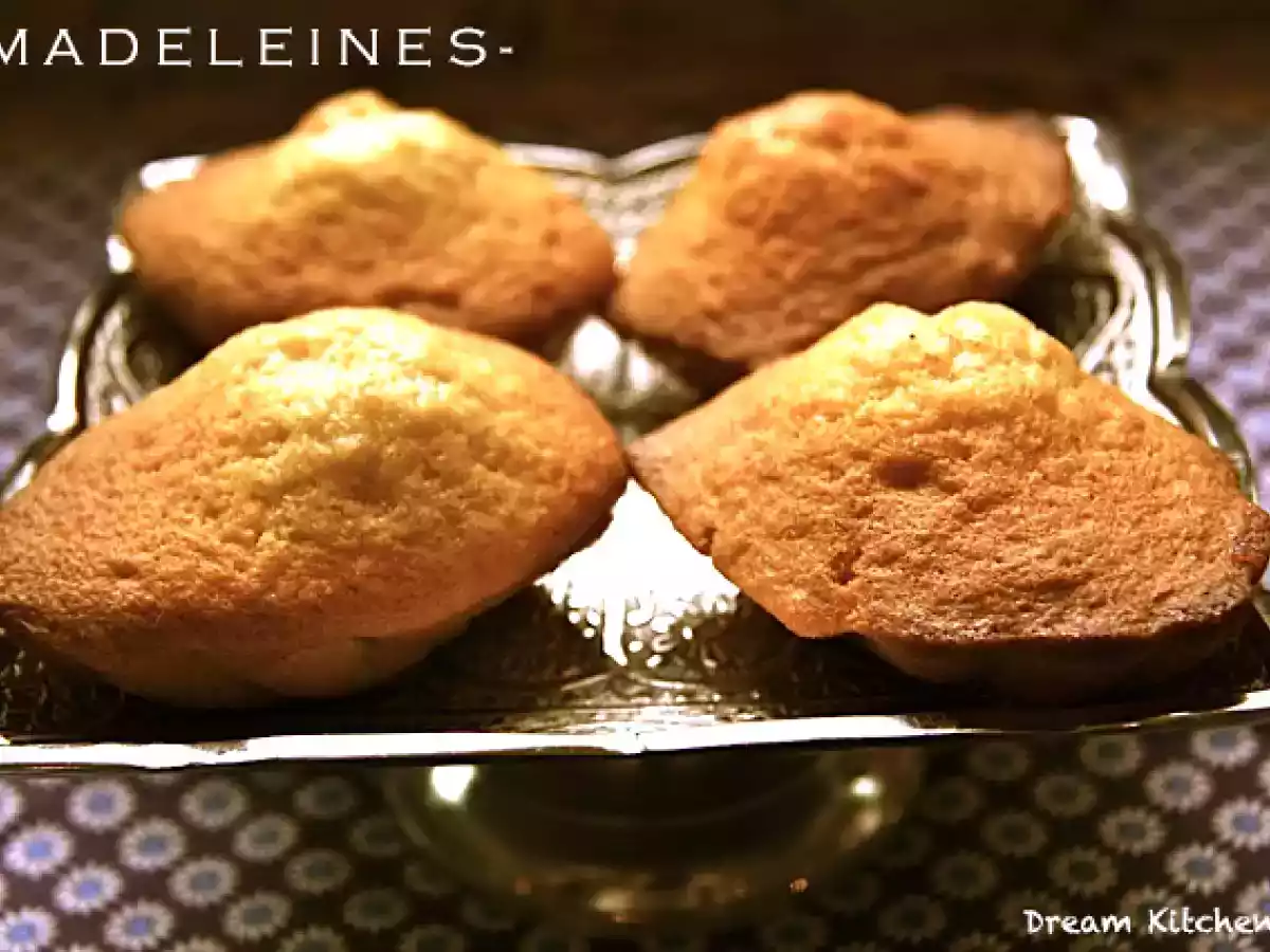 Madeleines coeur fondant cerise et noisette - photo 3