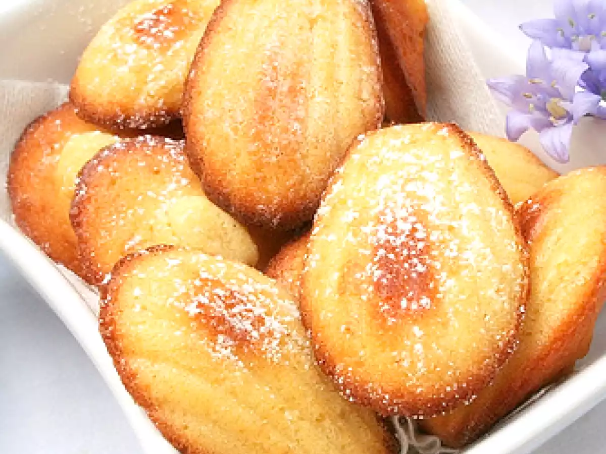 Madeleines Miel, Vanille & Effluves d'Orange Comme Un Nuage