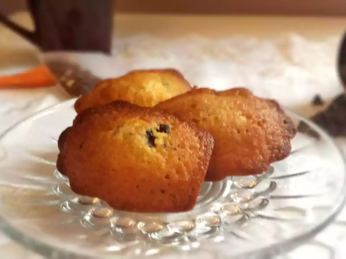 Madeleines pépites de chocolat - photo 2