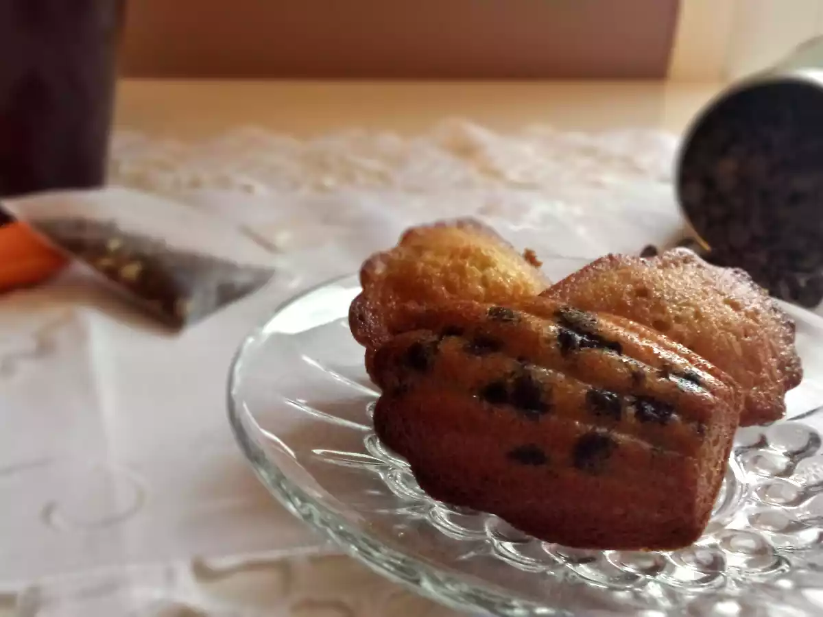 Madeleines pépites de chocolat - photo 4