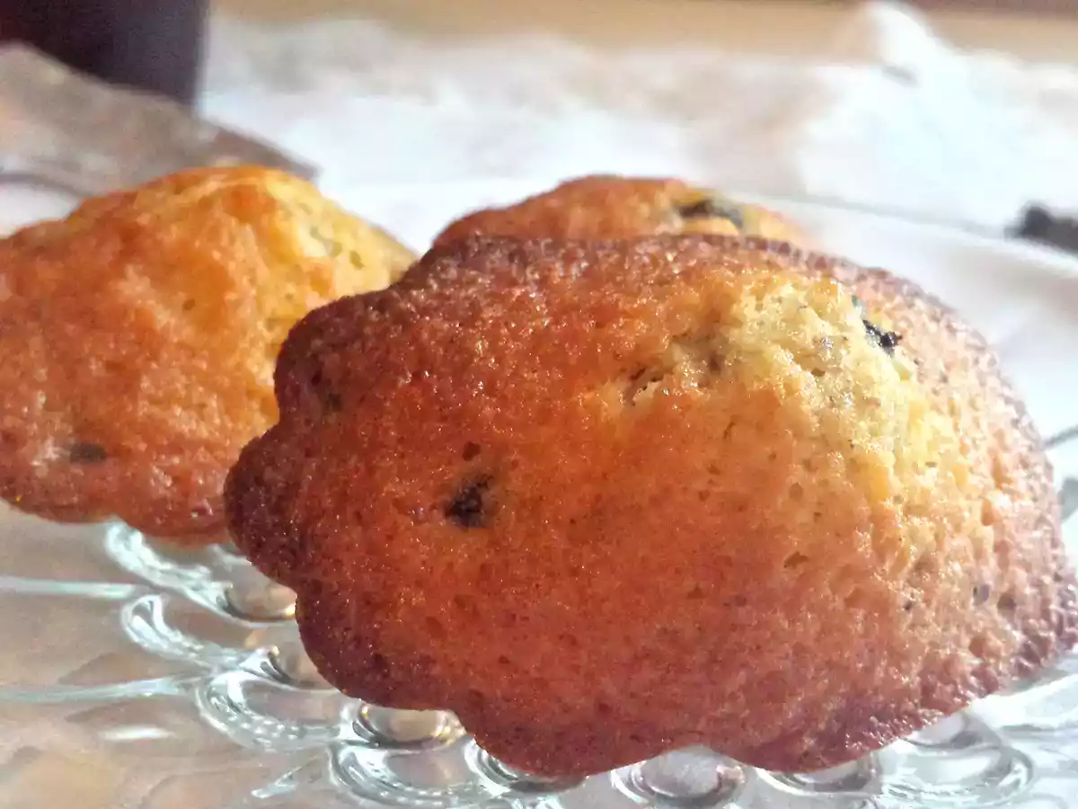 Madeleines pépites de chocolat - photo 5