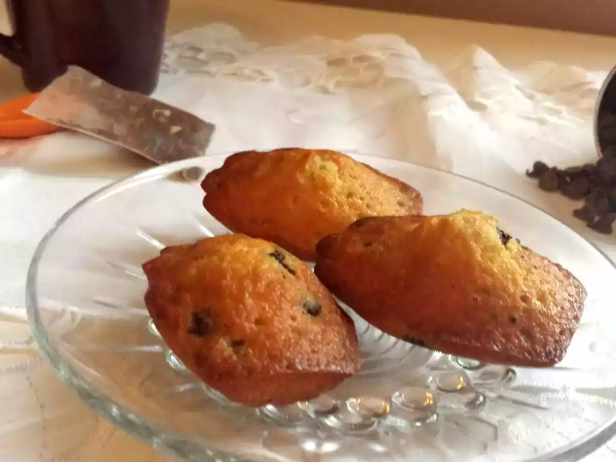 Madeleines pépites de chocolat - photo 6