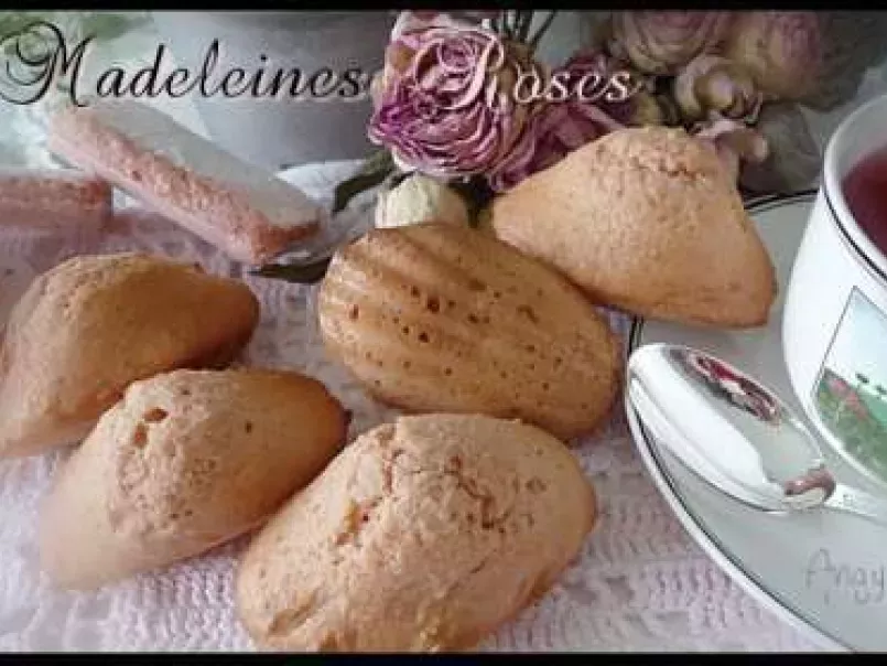 madeleines roses à la poudre de biscuits roses de Reims - photo 3
