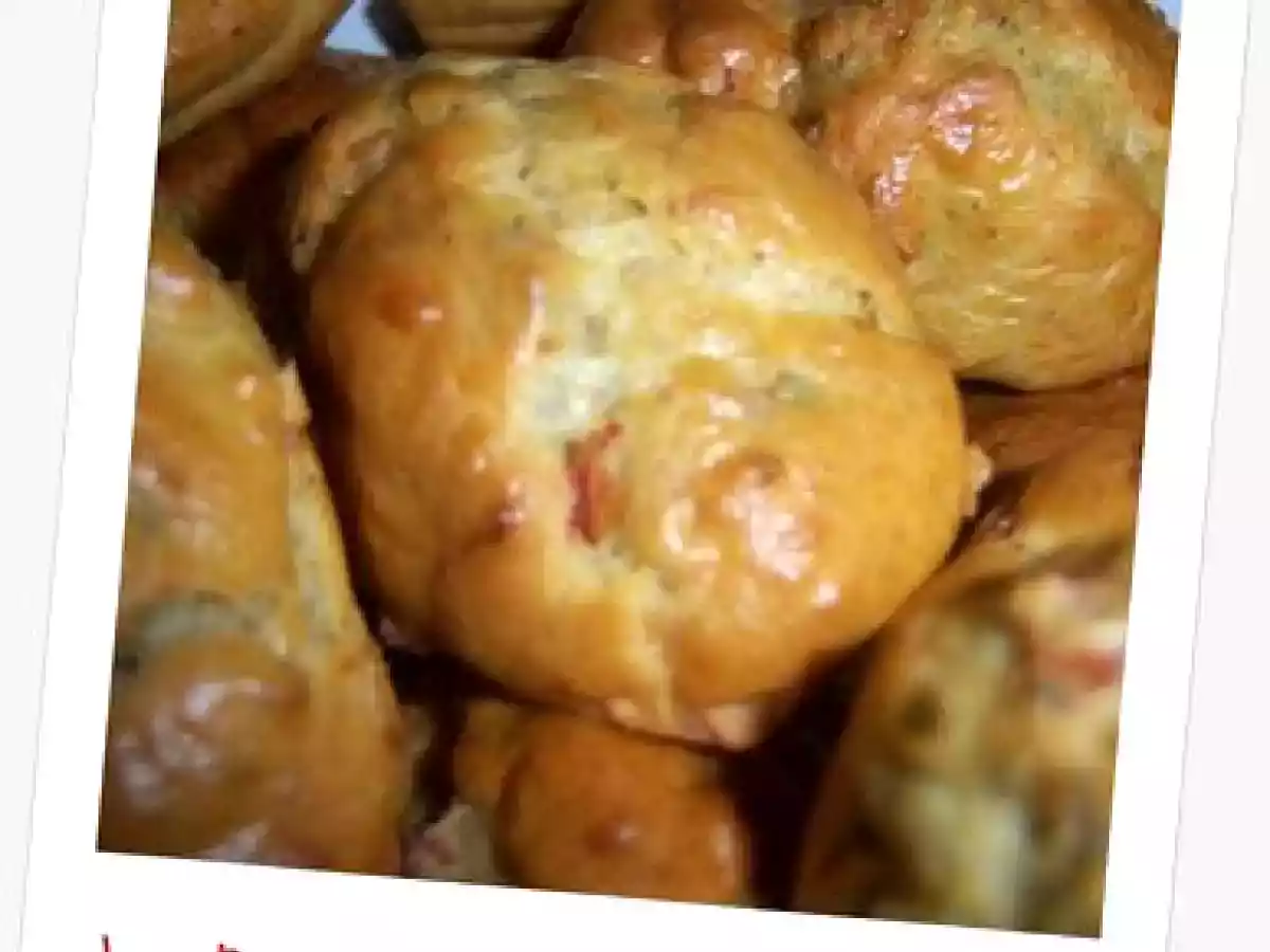Madeleines salées pesto et tomates séchées