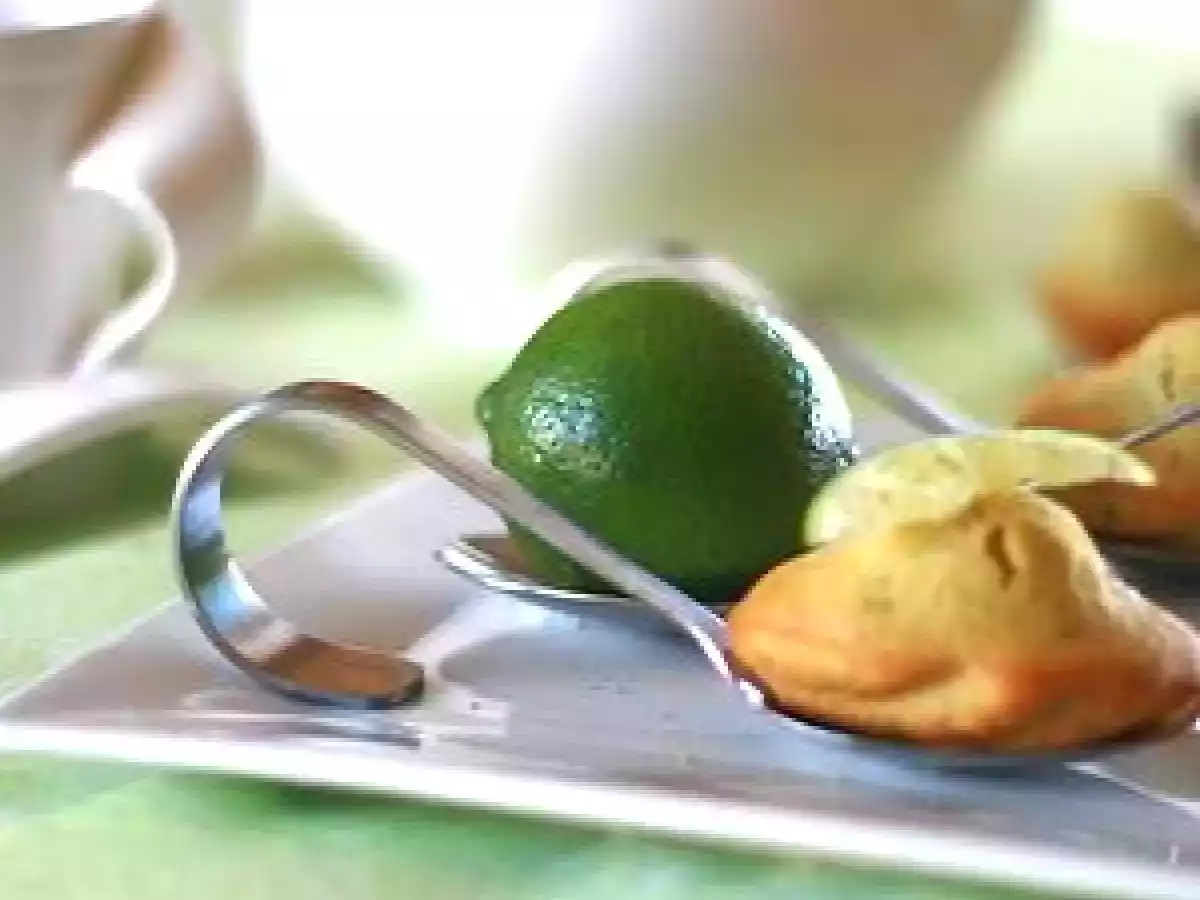 Madeleines sans gluten au thé matcha & Lime - photo 2