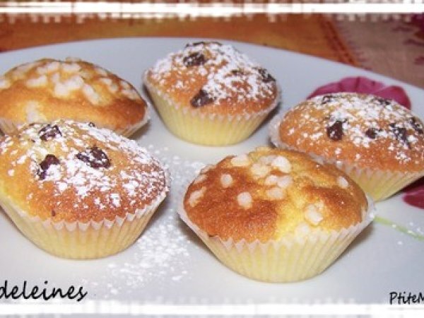 Madeleines Sans Moule A Madeleines Recette Ptitchef
