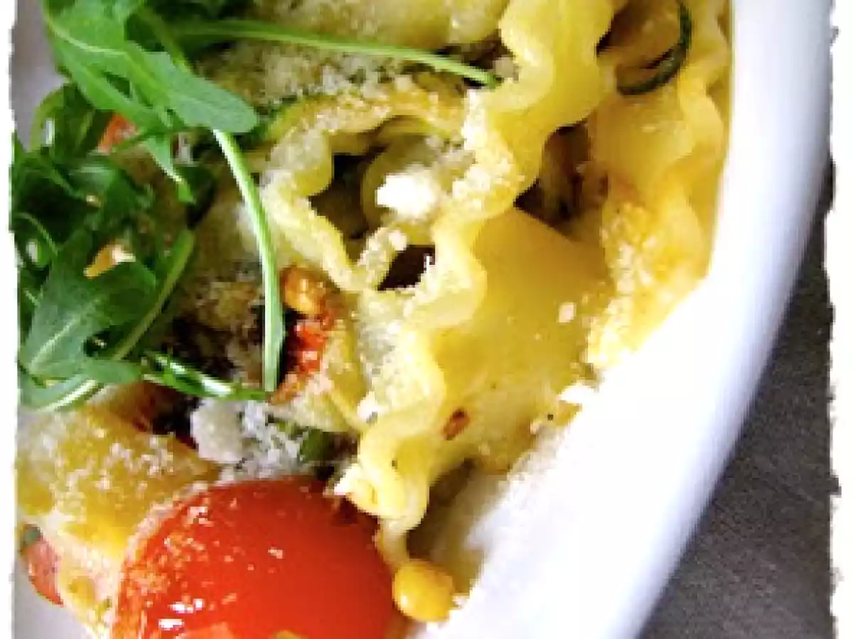 Mafaldines aux Légumes du Soleil