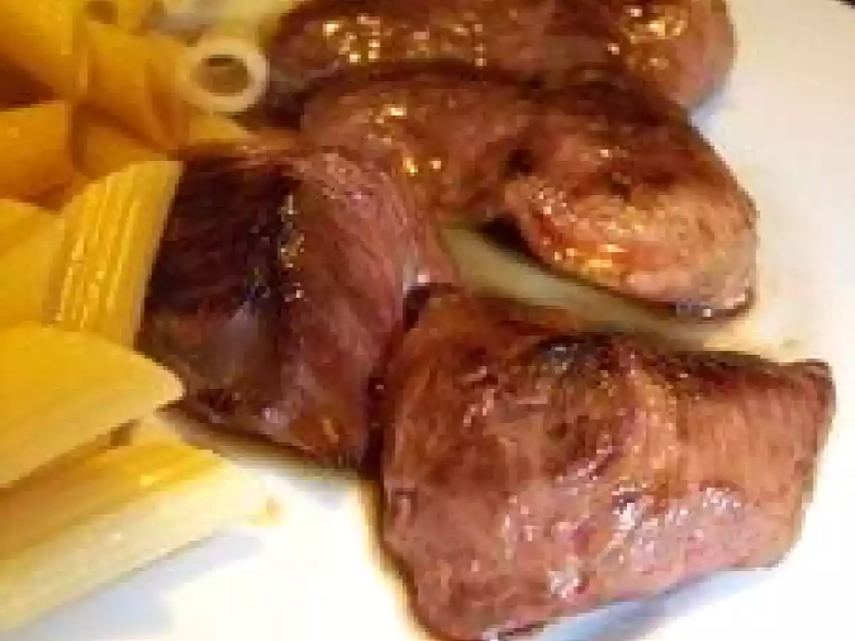 Magret au caramel de bière blonde