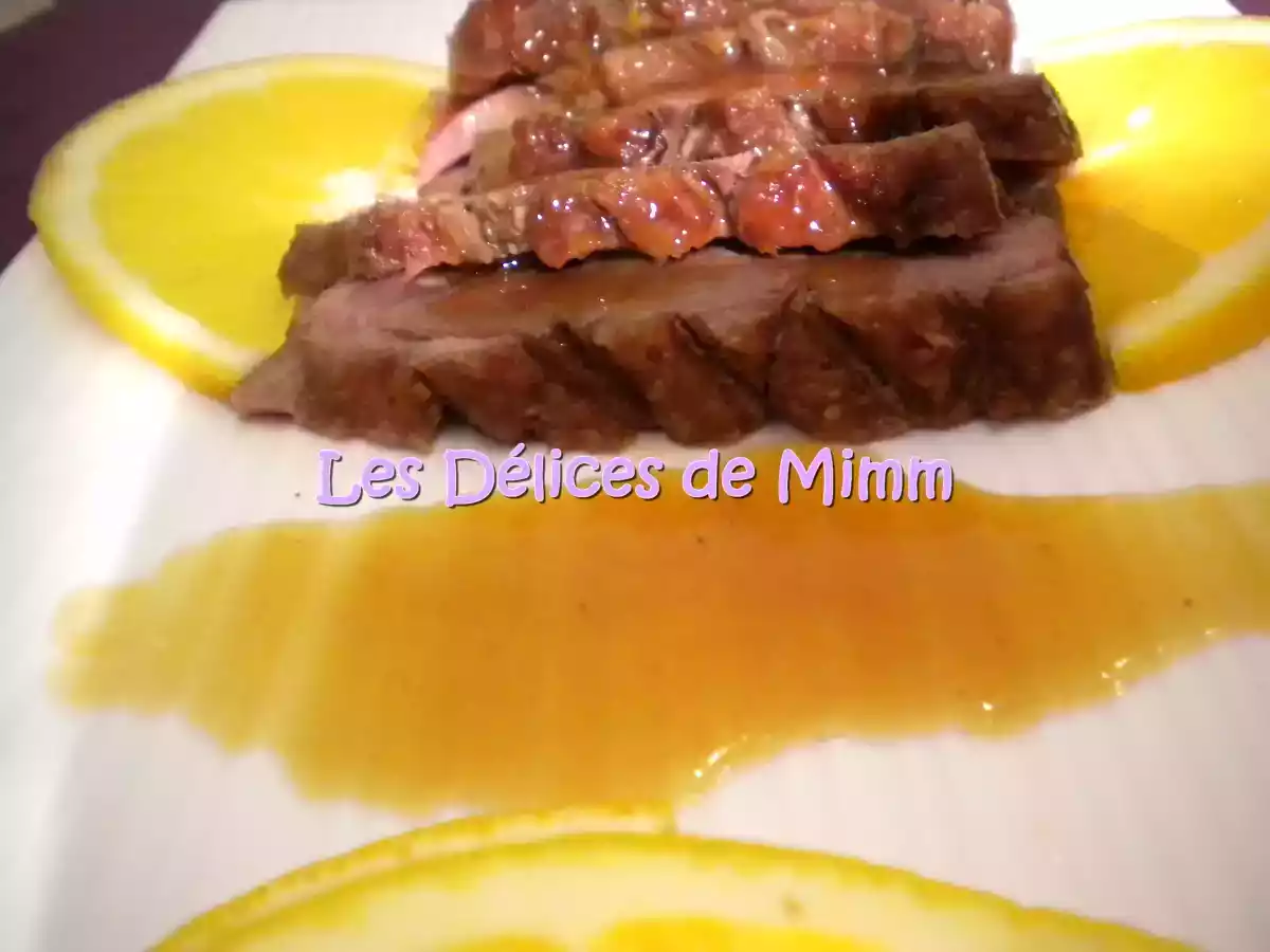 Magret de canard à l'orange et au Cointreau - photo 3