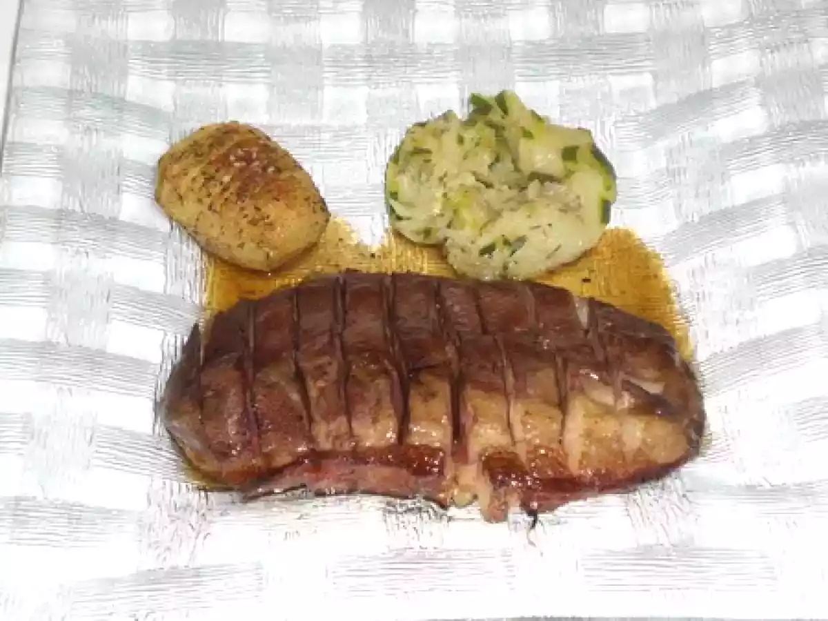 Magret de canard au miel et aux 4 épices