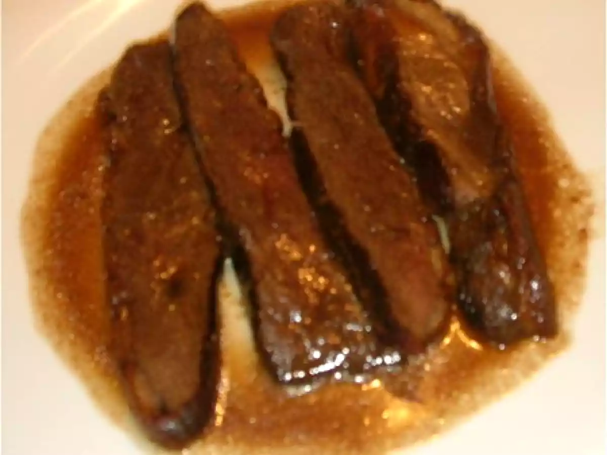 Magret de canard au miel et cannelle