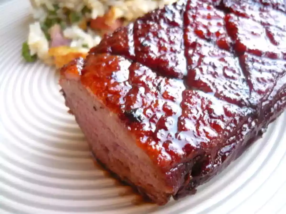 Magret de canard au miel et vinaigre balsamique