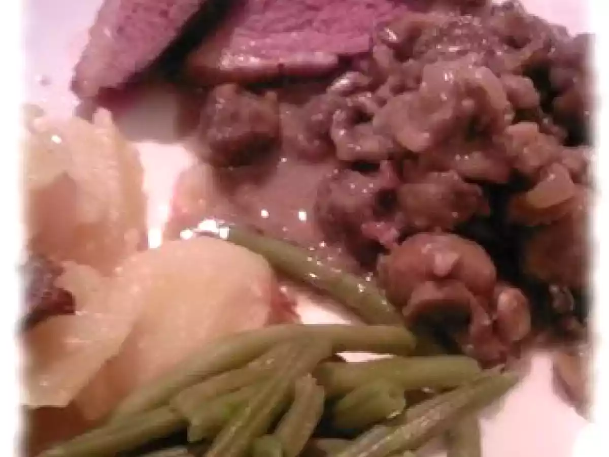 Magret de canard aux marrons