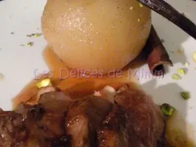 Magret de canard aux spéculoos, poire Nashi aux épices - photo 3