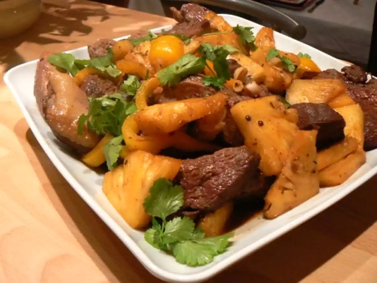 Magret de canard citronnelle & ananas