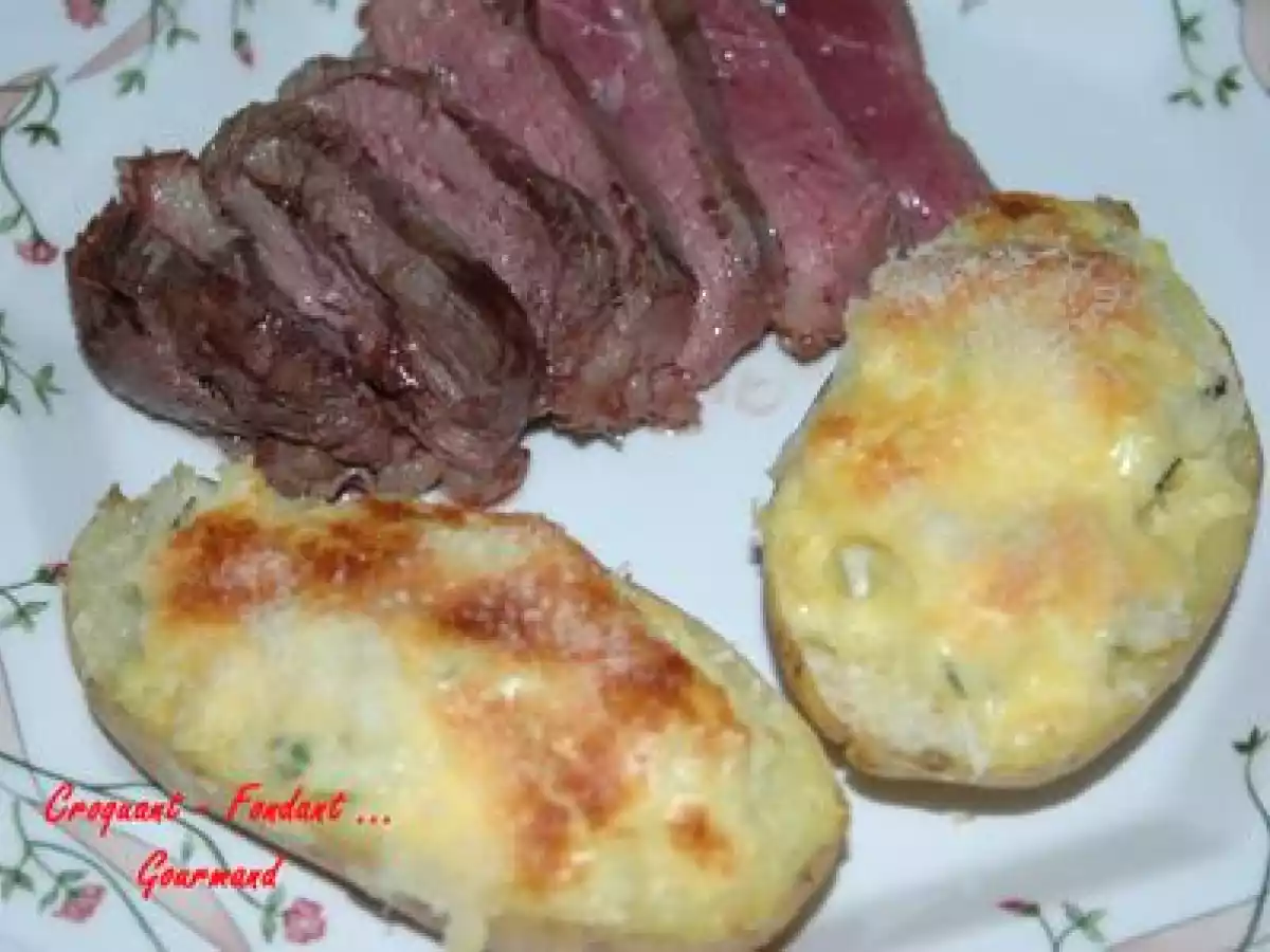 MAGRET de CANARD et POMME de TERRE GRATINÉE
