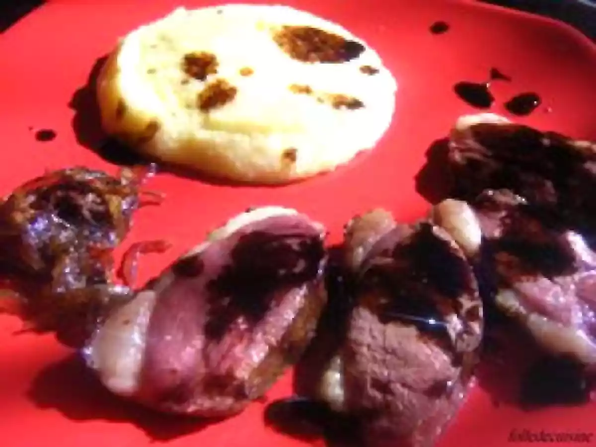 Magret de canard et son caramel de balsamique - photo 2