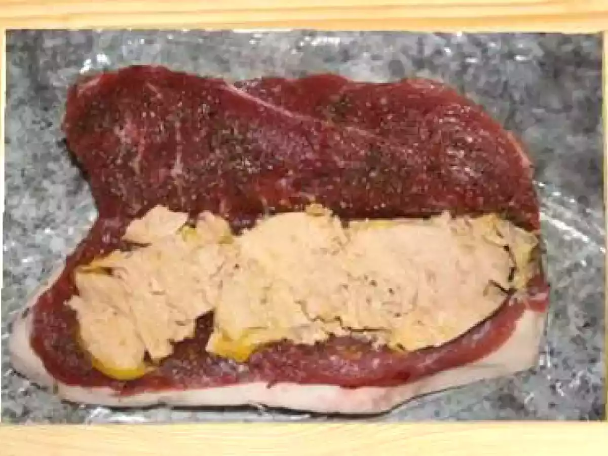 Magret de canard laqué au foie gras - photo 5