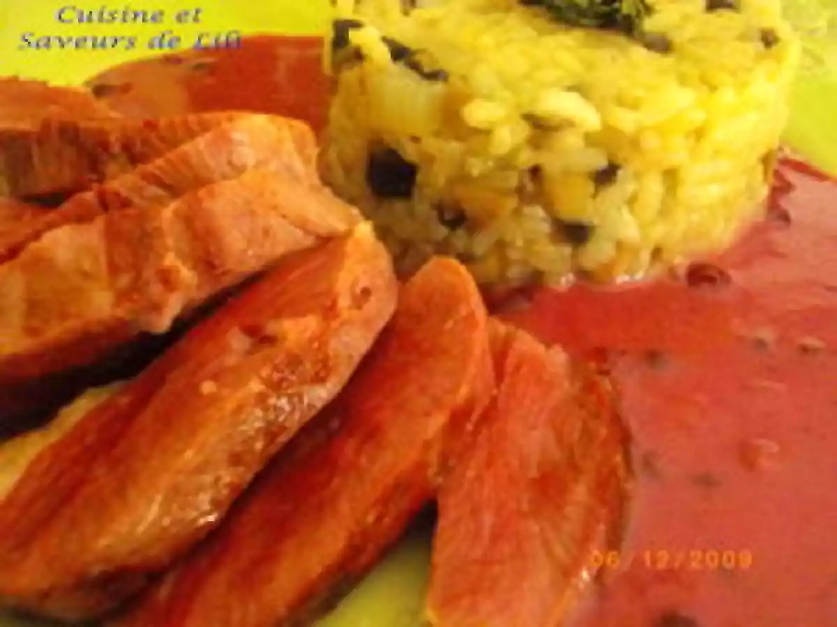 Magret de canard sauce aux Airelles - photo 2